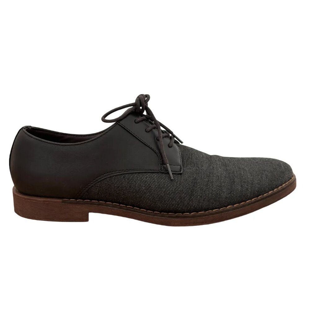 NEW JF J.FERRAR Marcus Oxford Shoes in Black  Memory Foam  MEN'S 10